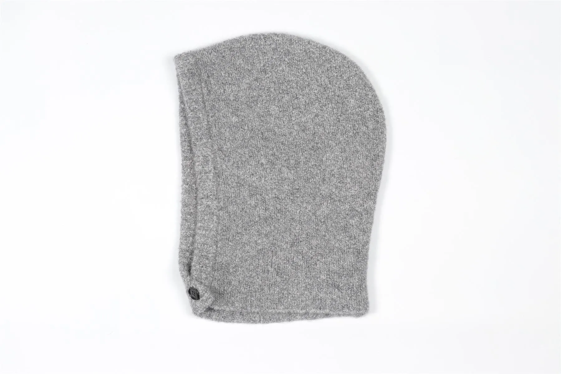 LISA YANG GREY CASHMERE BALACLAVA ONE SIZE