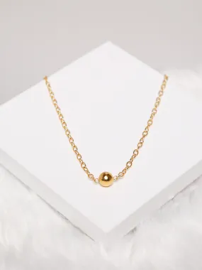 LORETTA Gold Bead Necklace
