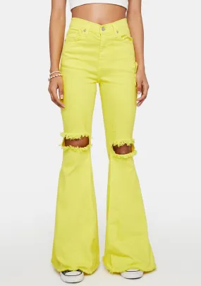 Make Me Hole Distressed Pants
