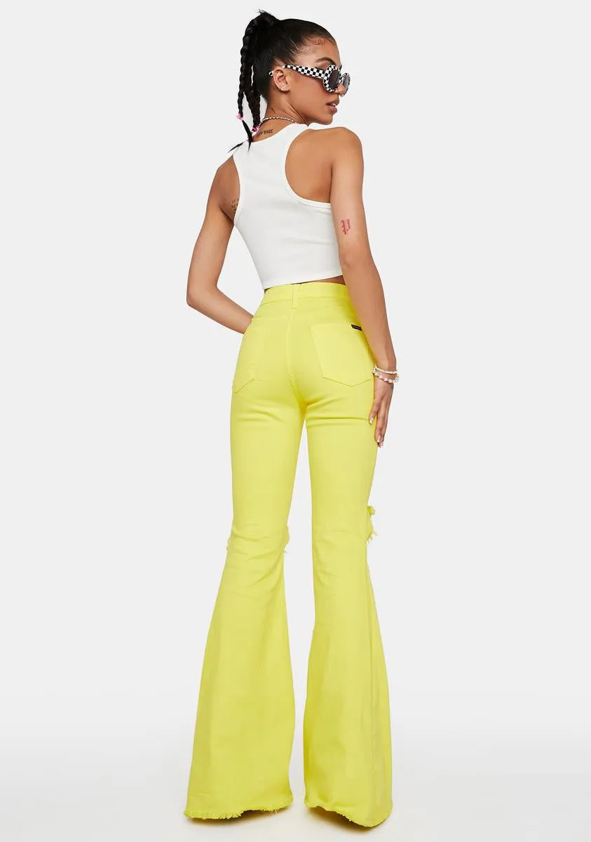 Make Me Hole Distressed Pants