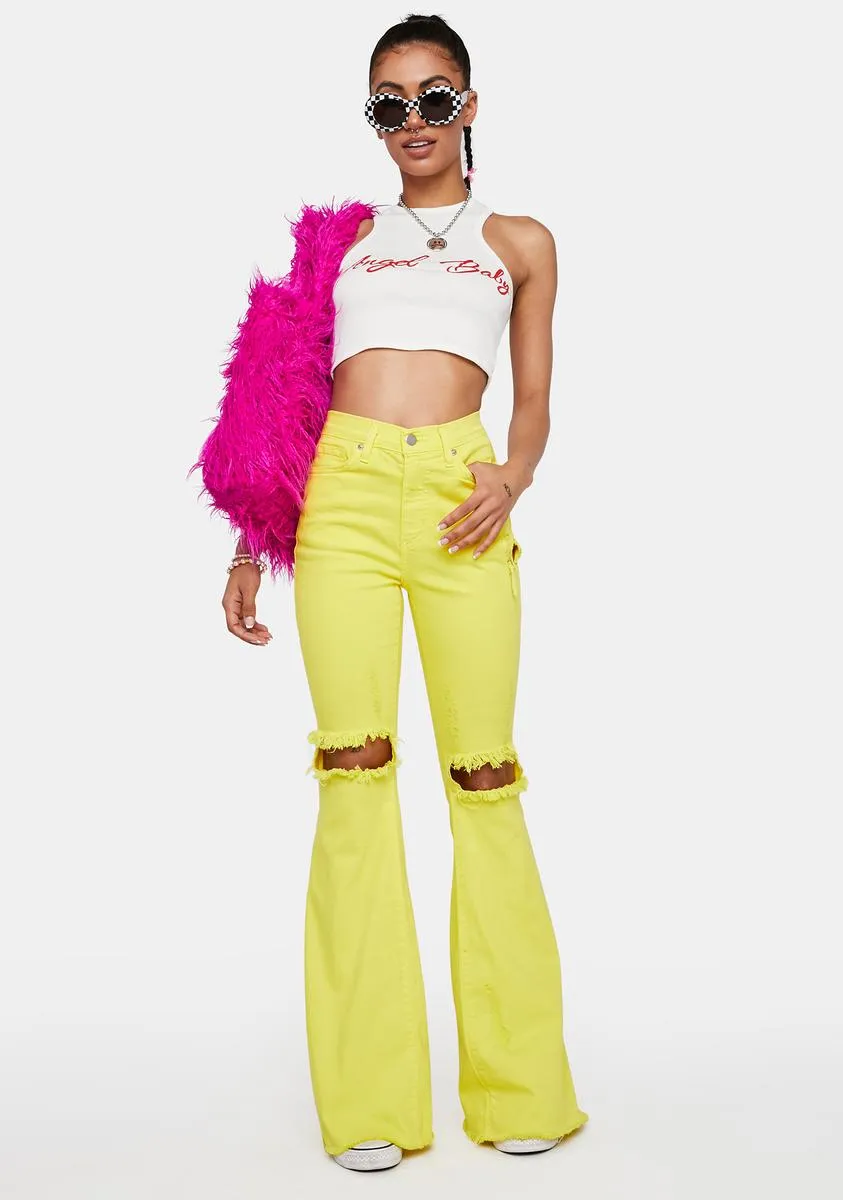 Make Me Hole Distressed Pants