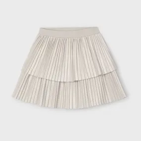 Mayoral Girls Pleated Skirt 4904 Champagne