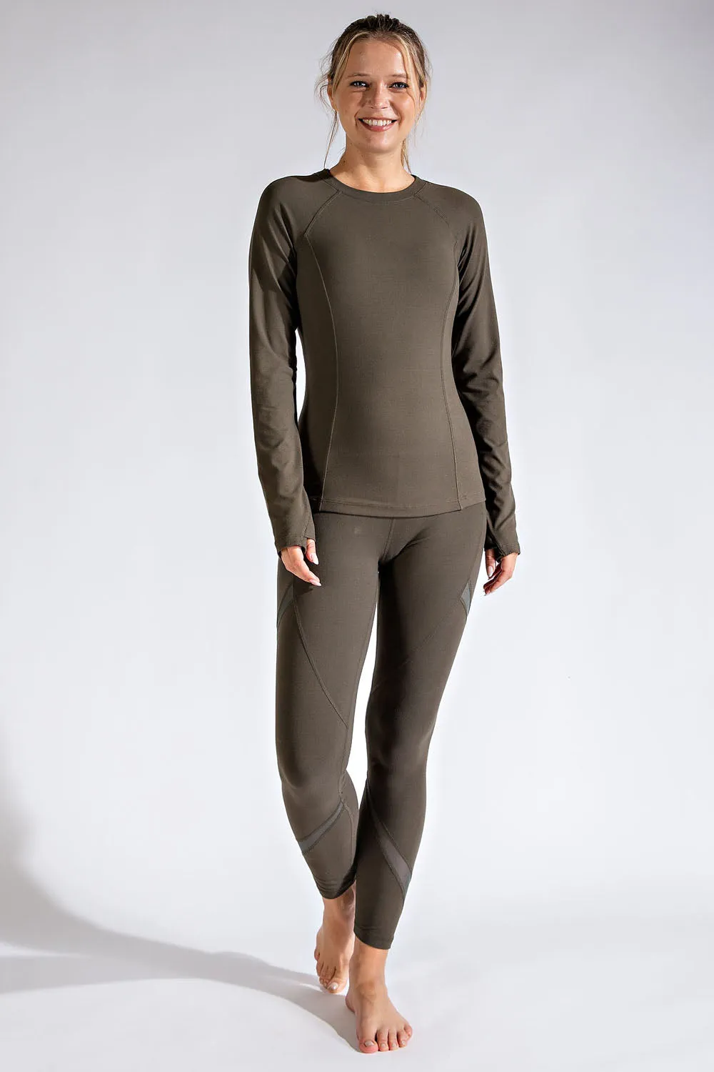 Mesh Detail Legging