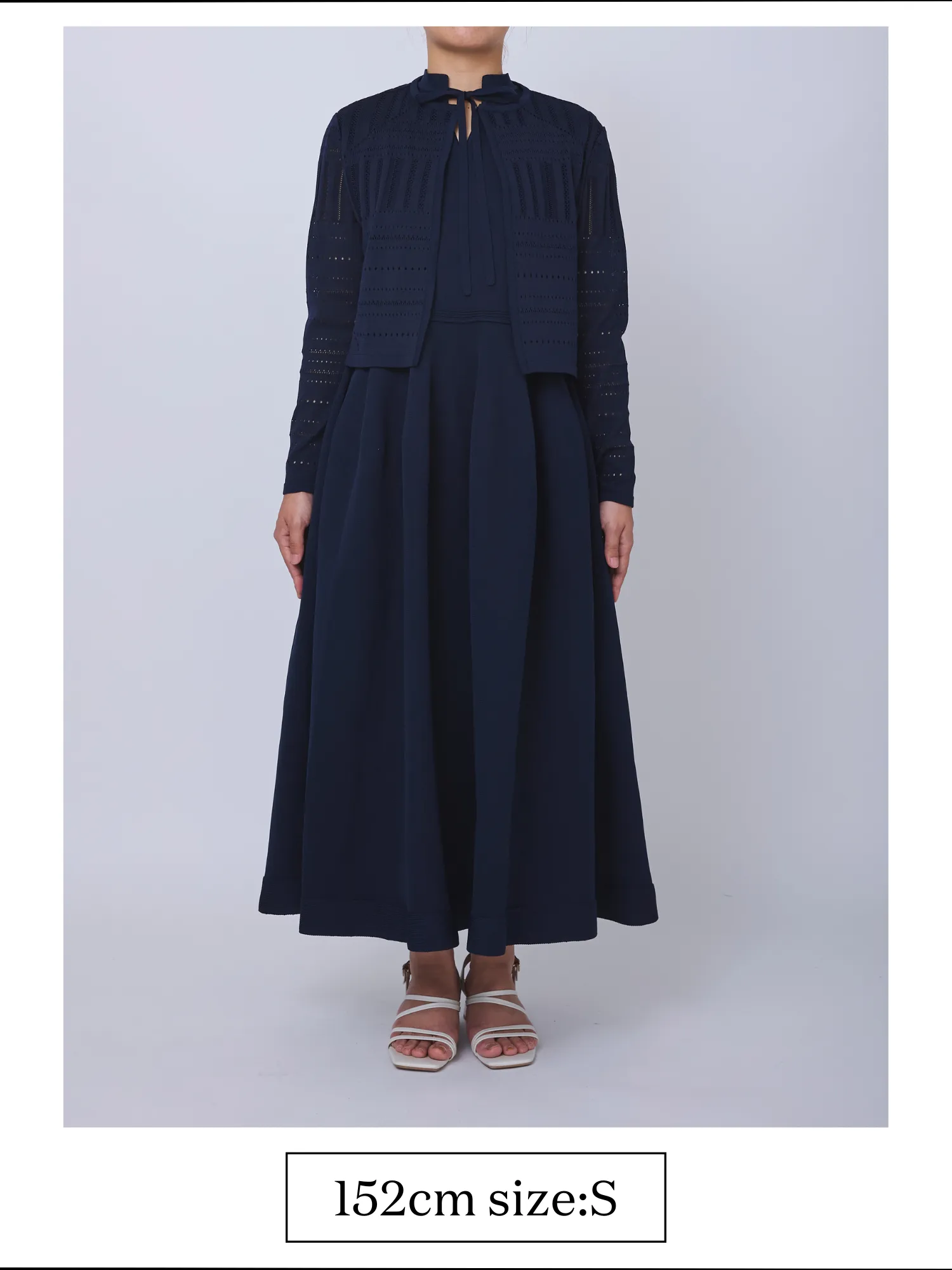 Milly knit dress (Navy)