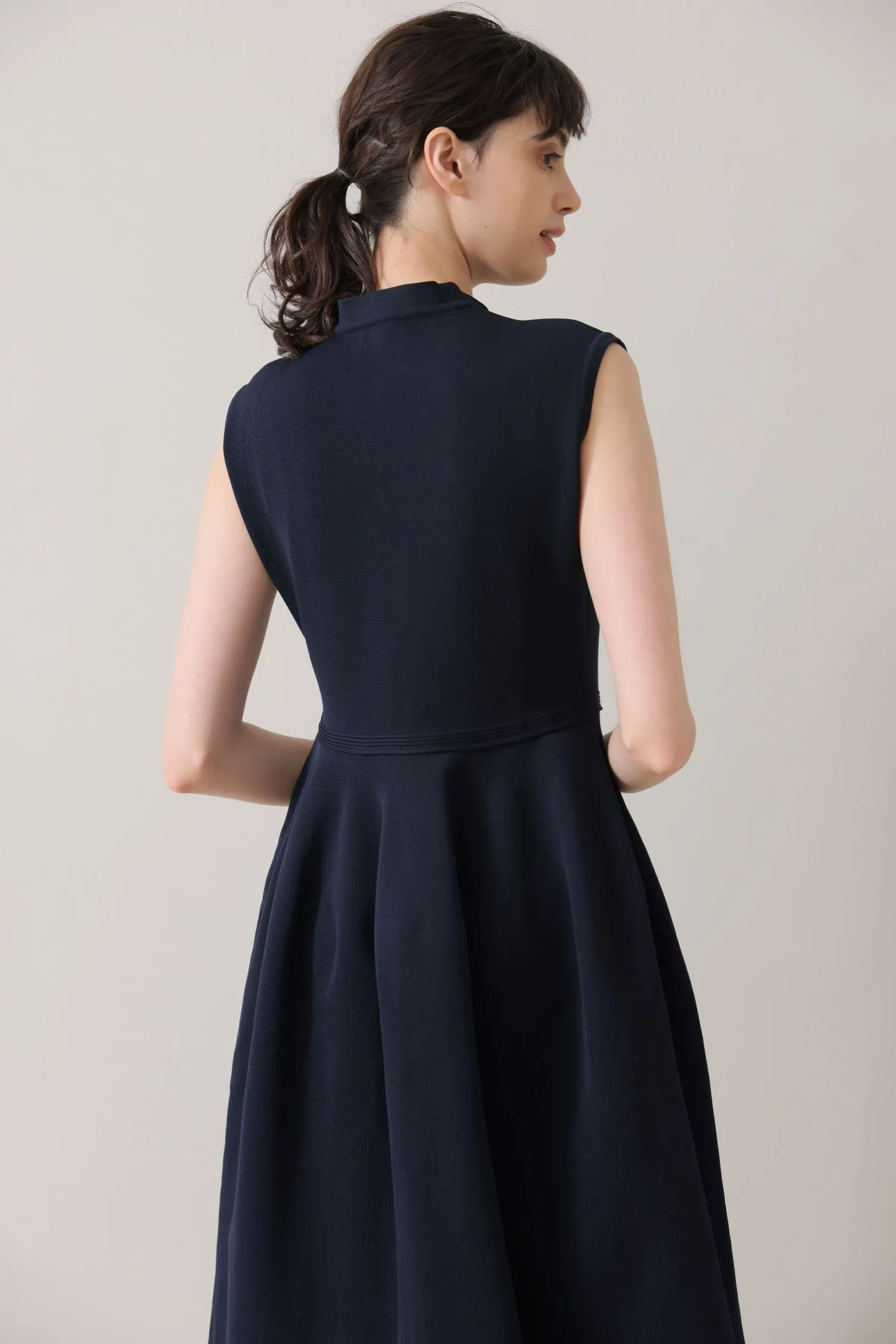 Milly knit dress (Navy)