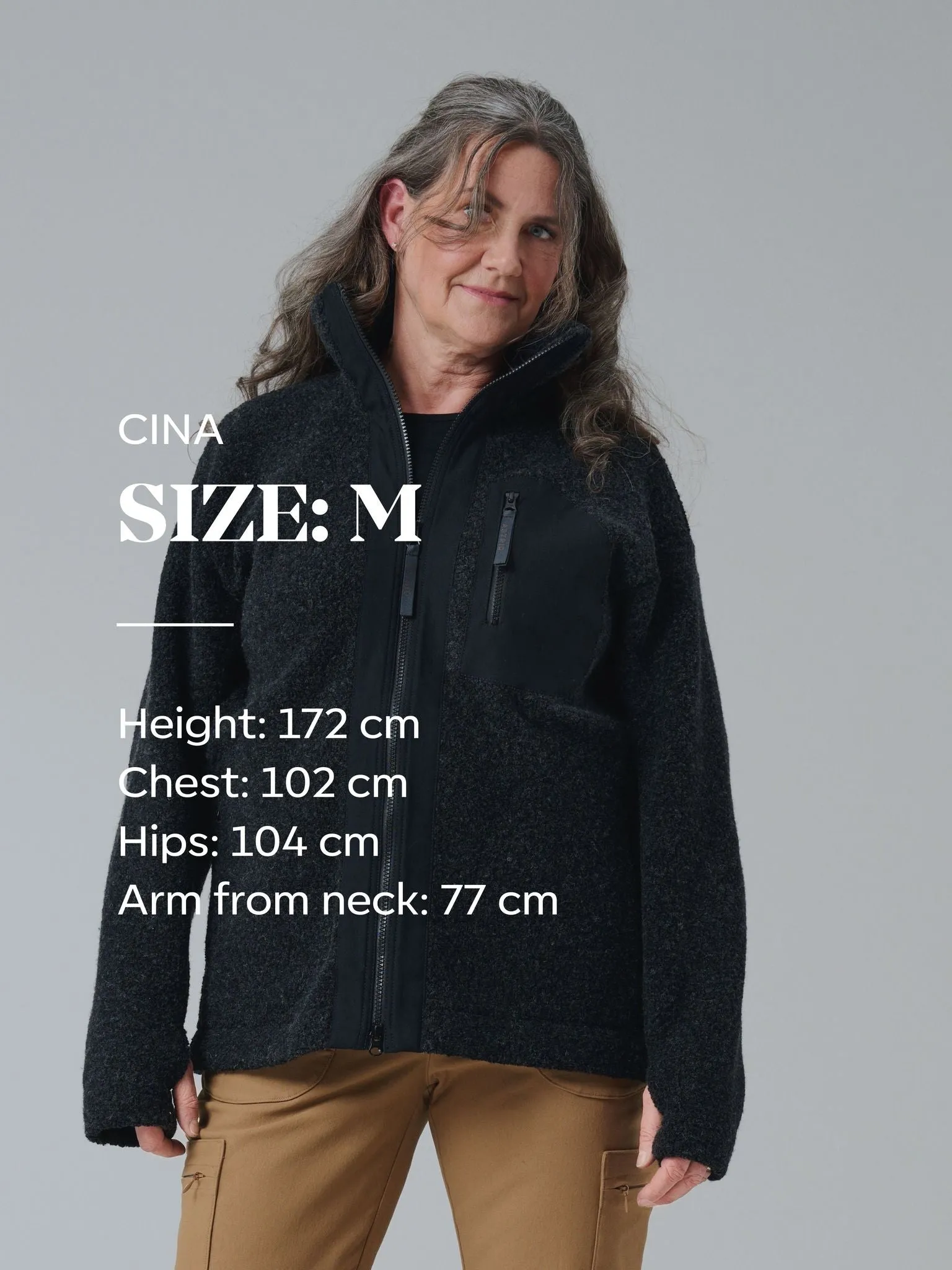 Minna Wool Fleece Jacket Green