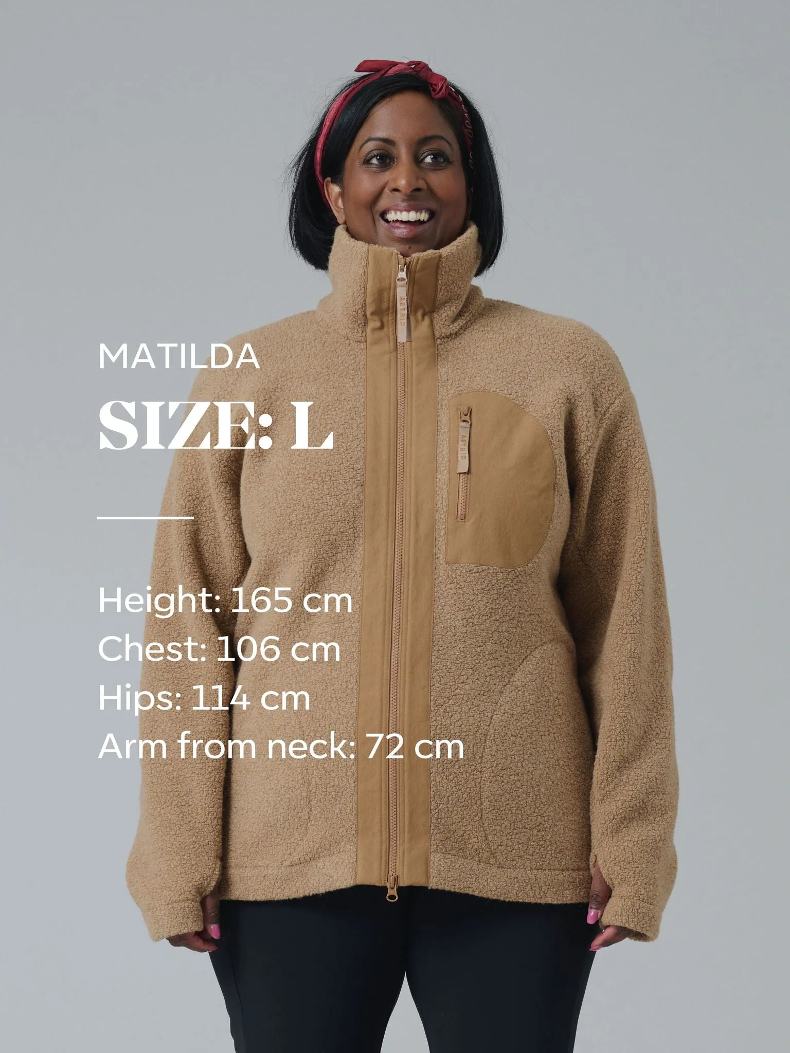 Minna Wool Fleece Jacket Green