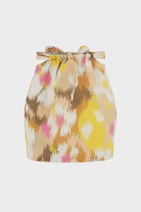 Mira Skirt- Floral Blur