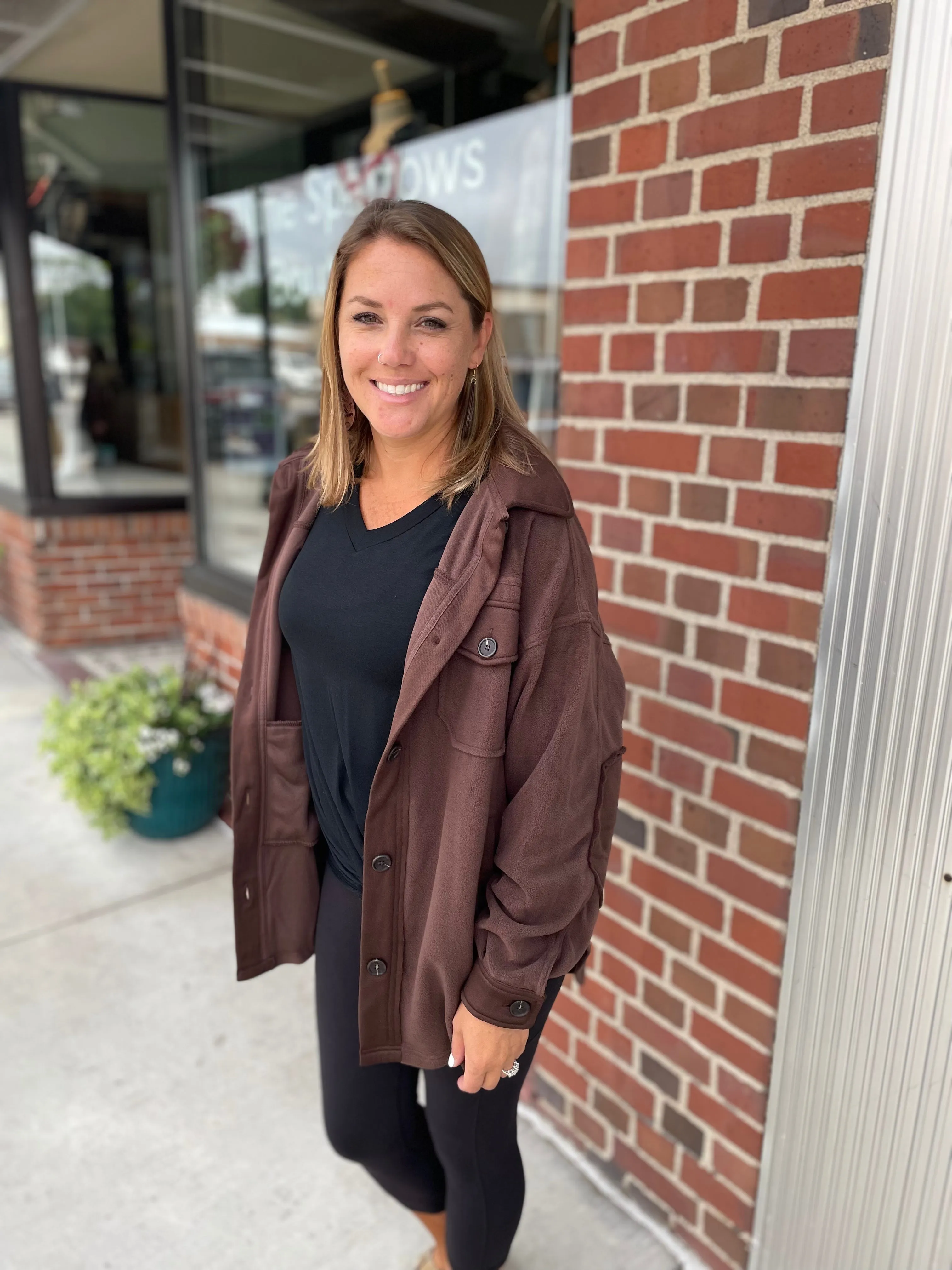 Oversized Fleece Shacket