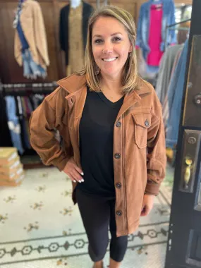 Oversized Fleece Shacket