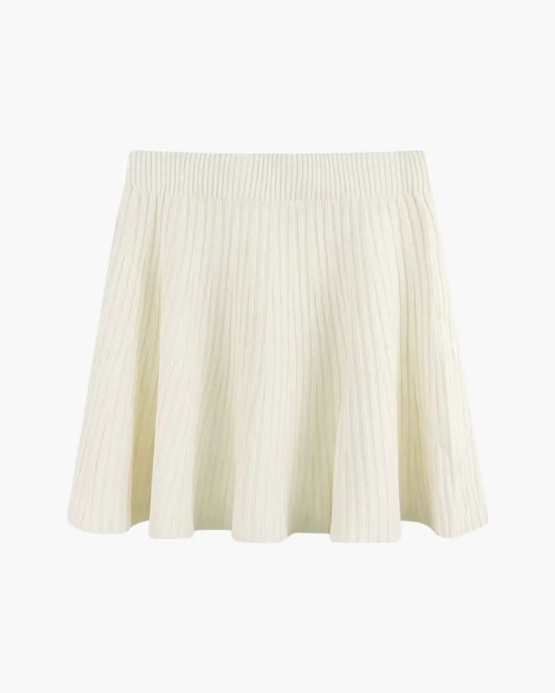 Oxford Pleated Wool Mini