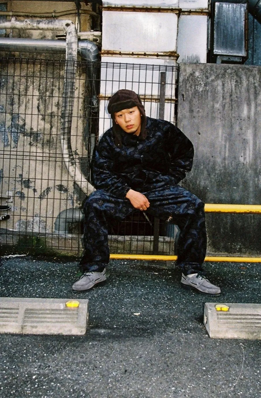 PAISLEY CORDUROY PANTS