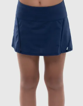 Pleated Navy Skort