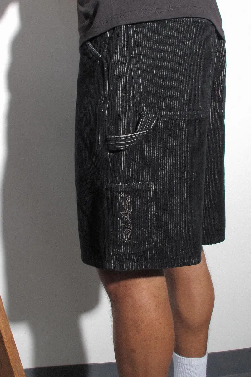 Quasi Canyon Shorts Onyx Corduroy