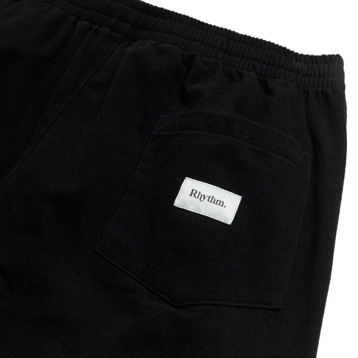 Rhythm Brushed Jam Pants - Black