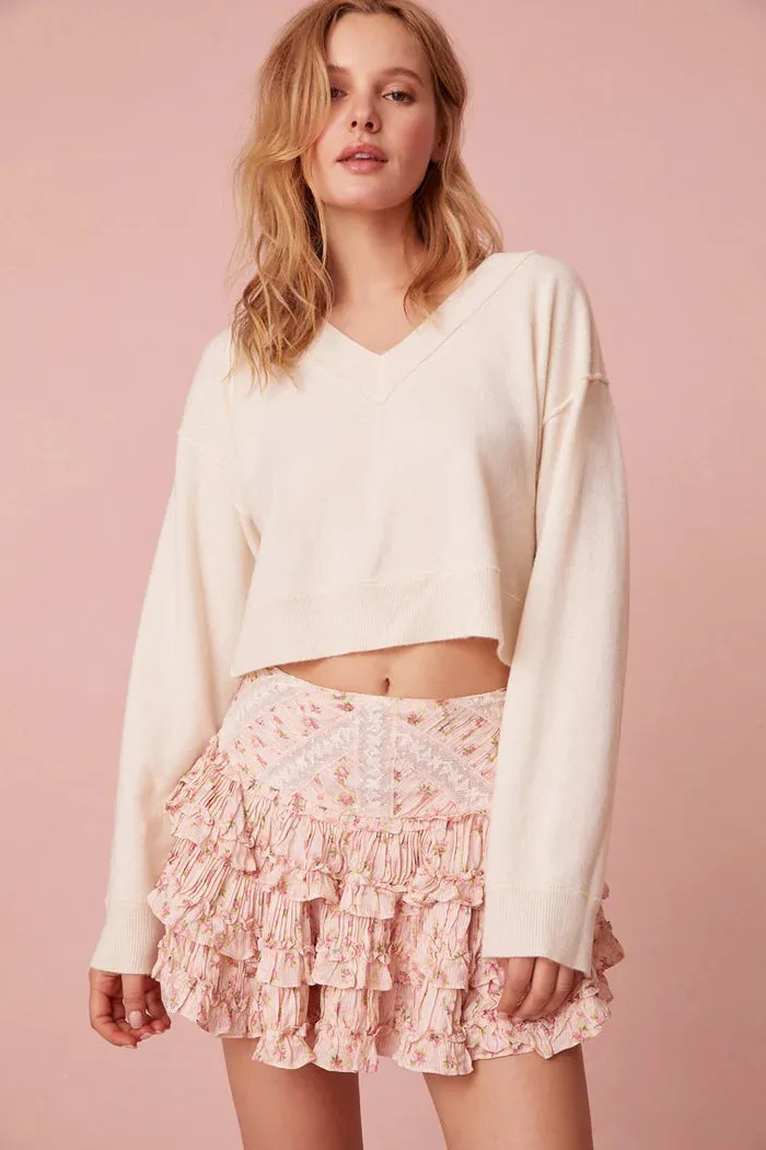 Robenia Floral Mini Skirt