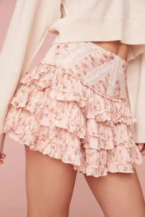 Robenia Floral Mini Skirt