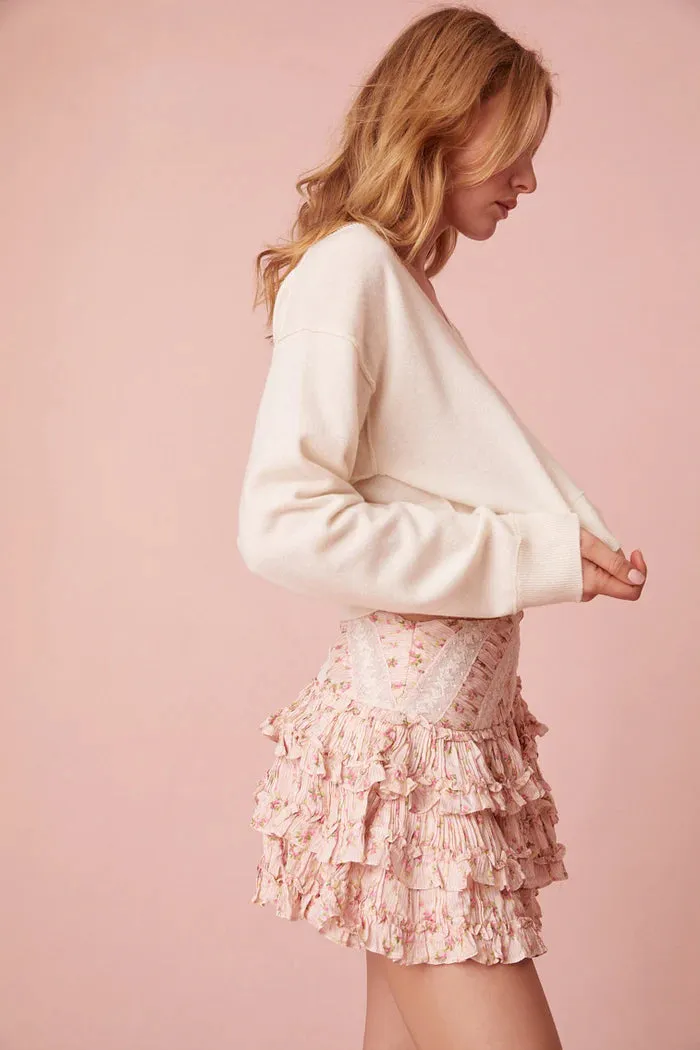 Robenia Floral Mini Skirt