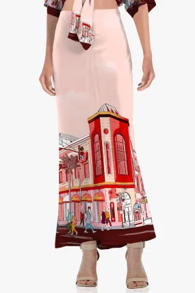 Rodeo Drive Print Maxi Skirts For Women