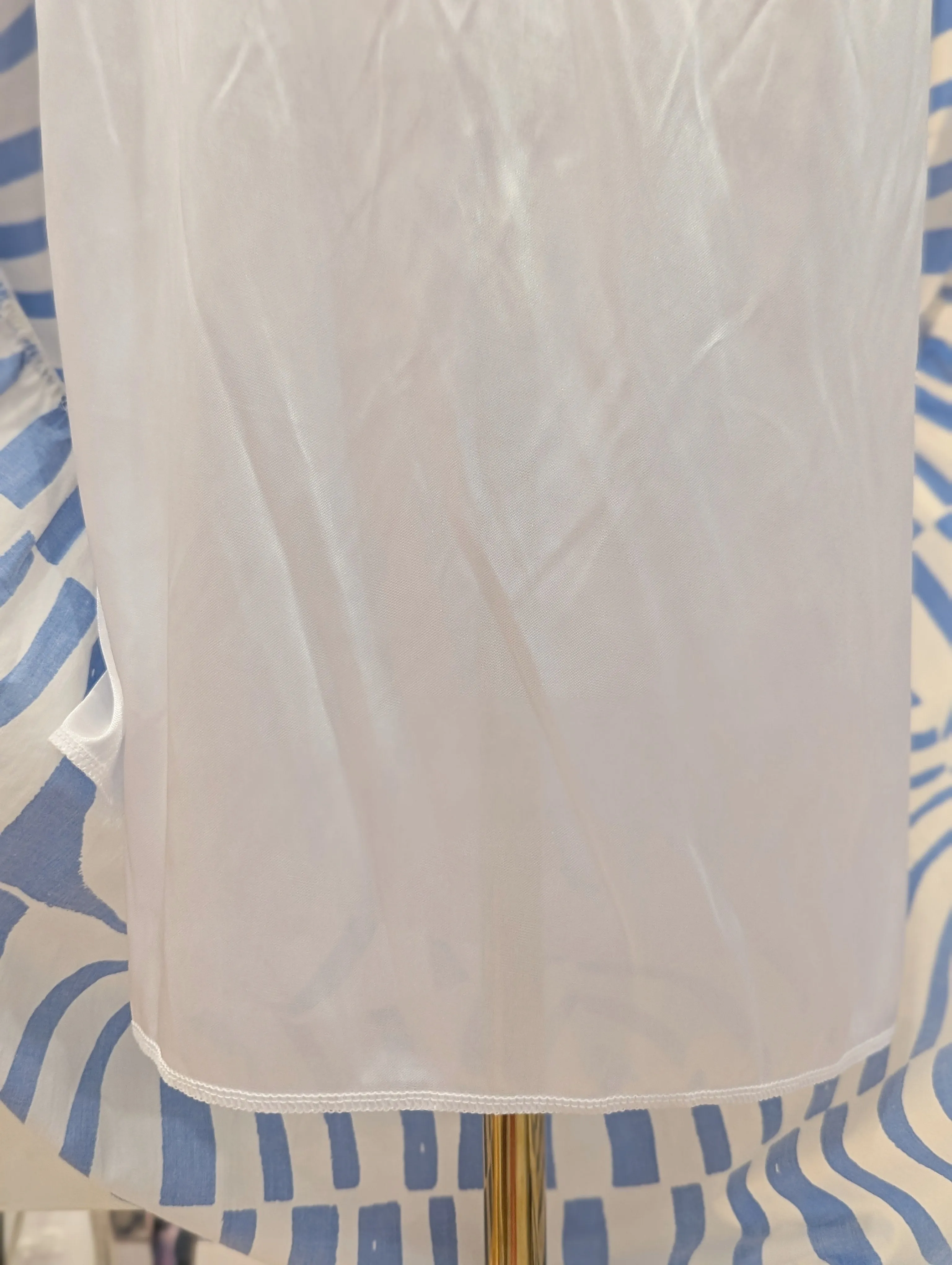 Santorini Banded Cotton Skirt