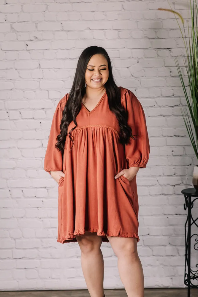 Serenity Babydoll Dress