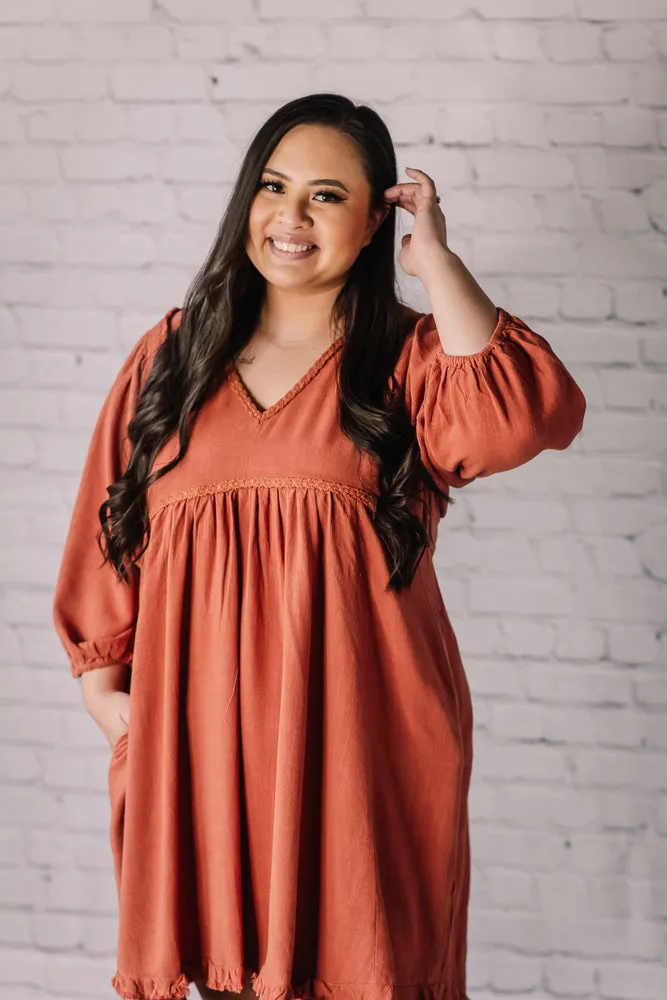 Serenity Babydoll Dress