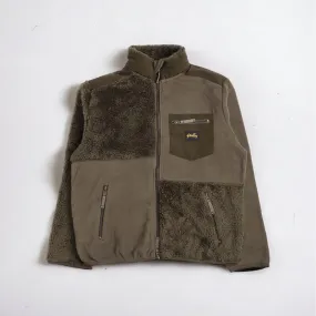Stan Ray Patchwork Fleece Jacket - Olive