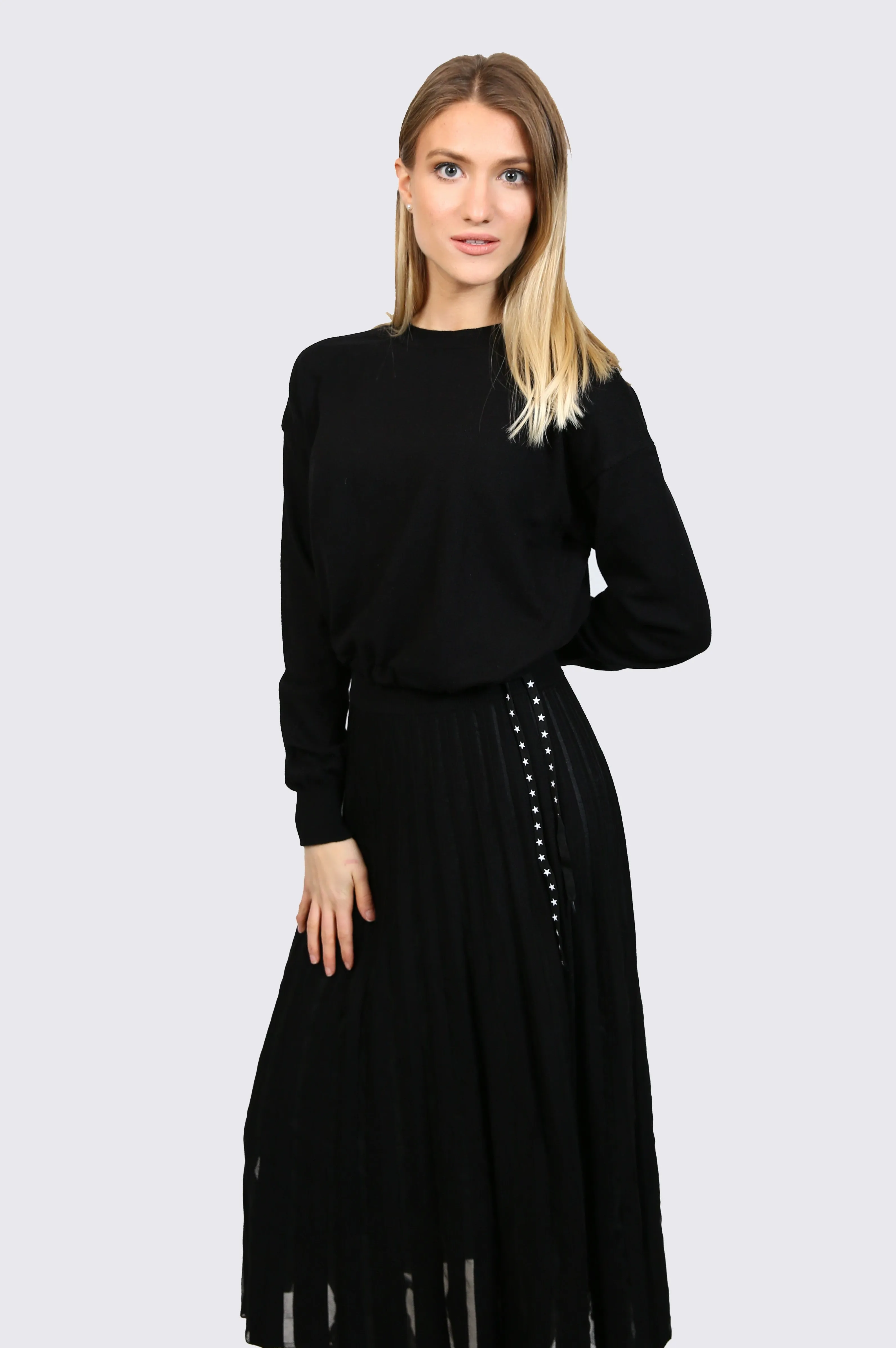 Striped Knit Skirt