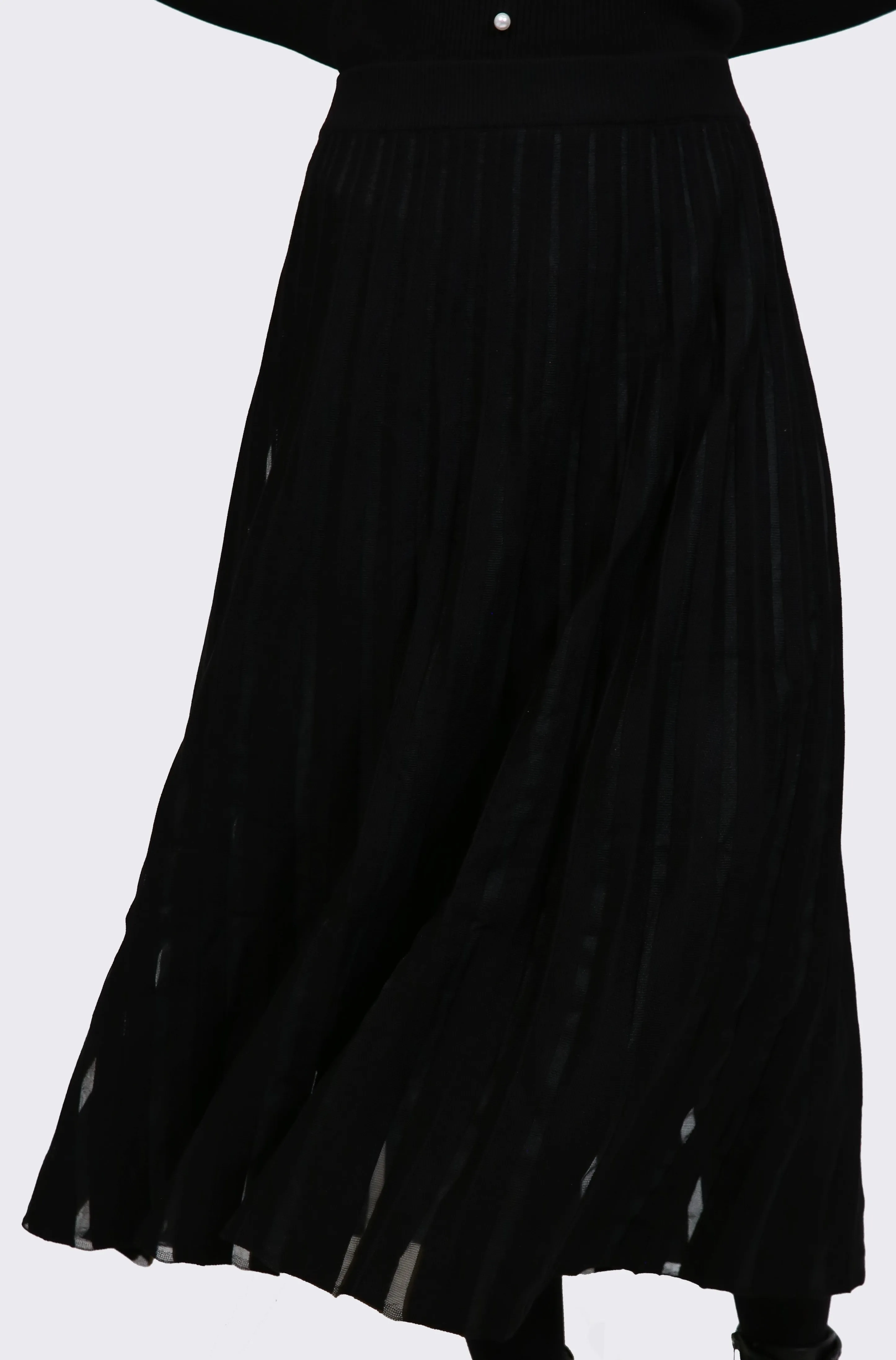 Striped Knit Skirt