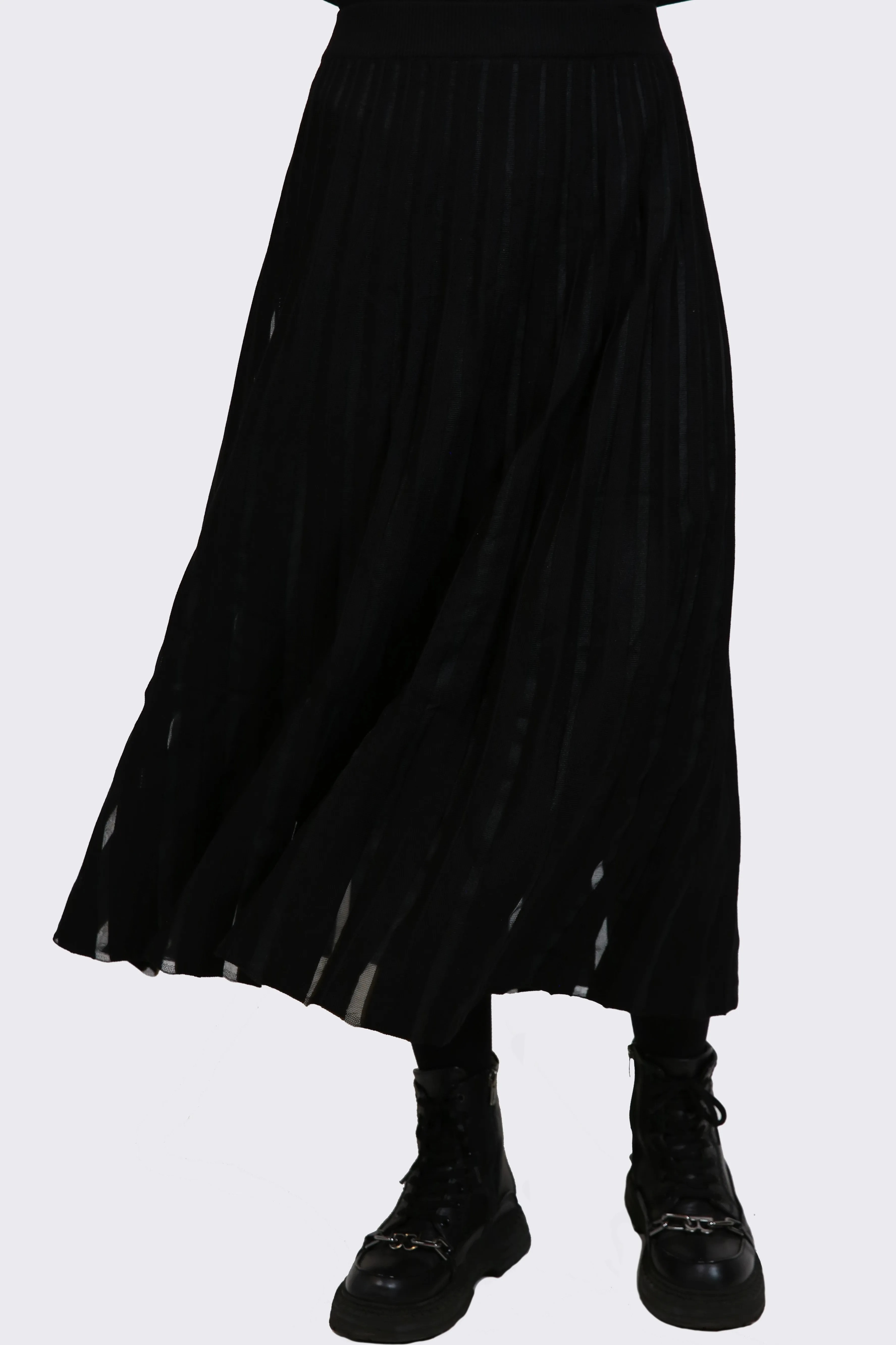 Striped Knit Skirt