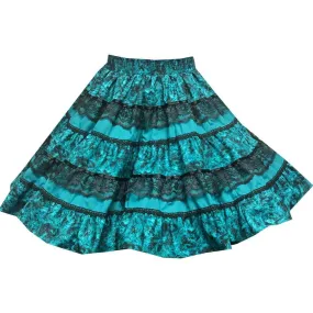 Tone on Tone Square Dance Skirt