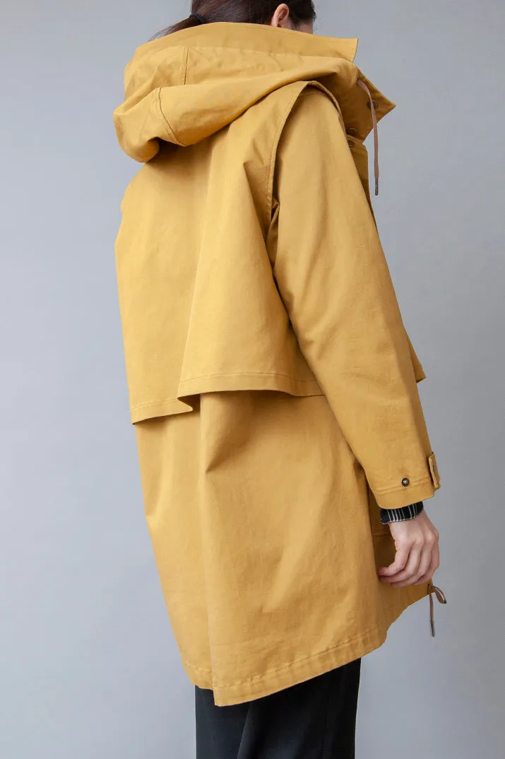 TWO-PIECE BLACK PARKA JACKET