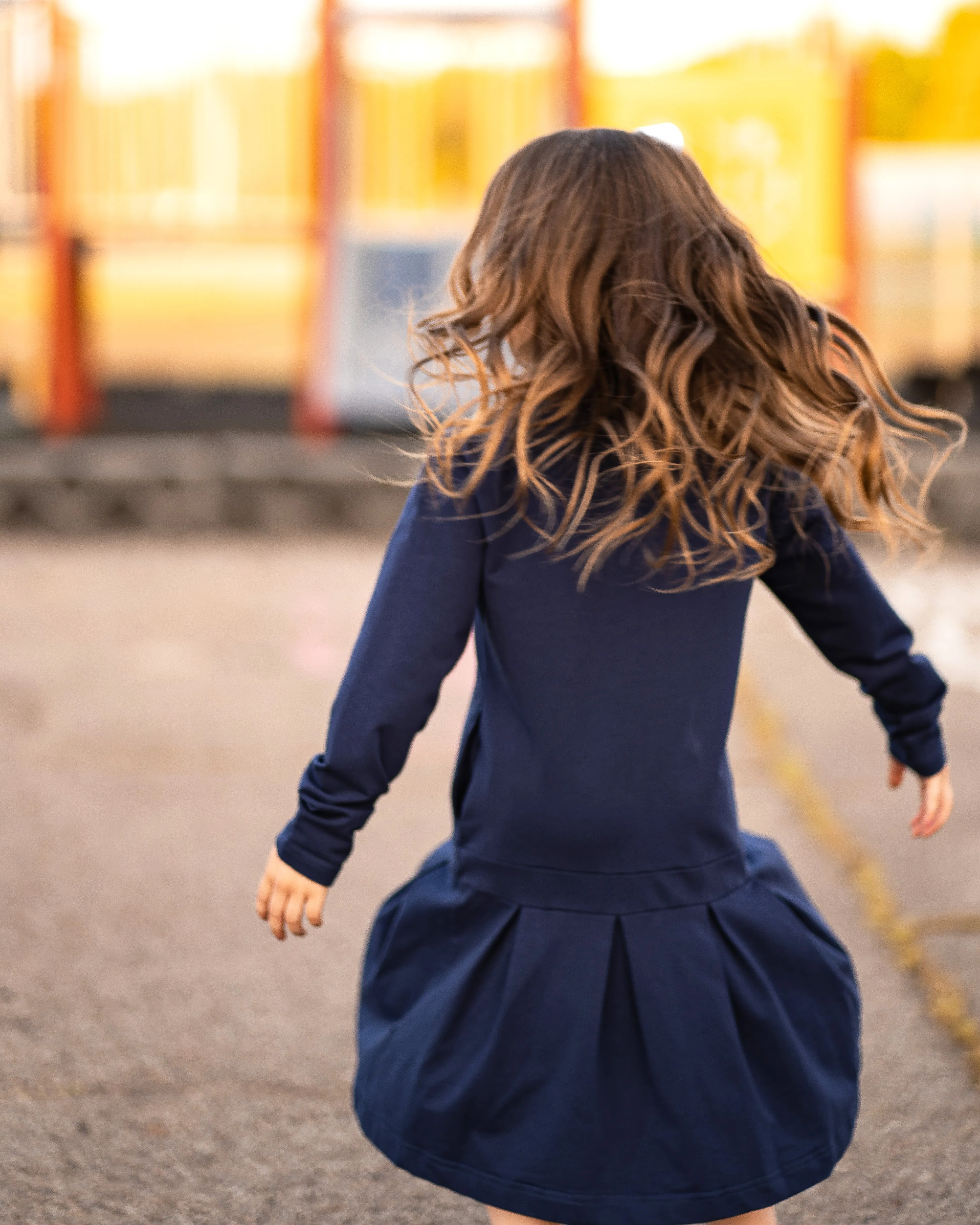 TYL Scholar Long Sleeve Polo Dress