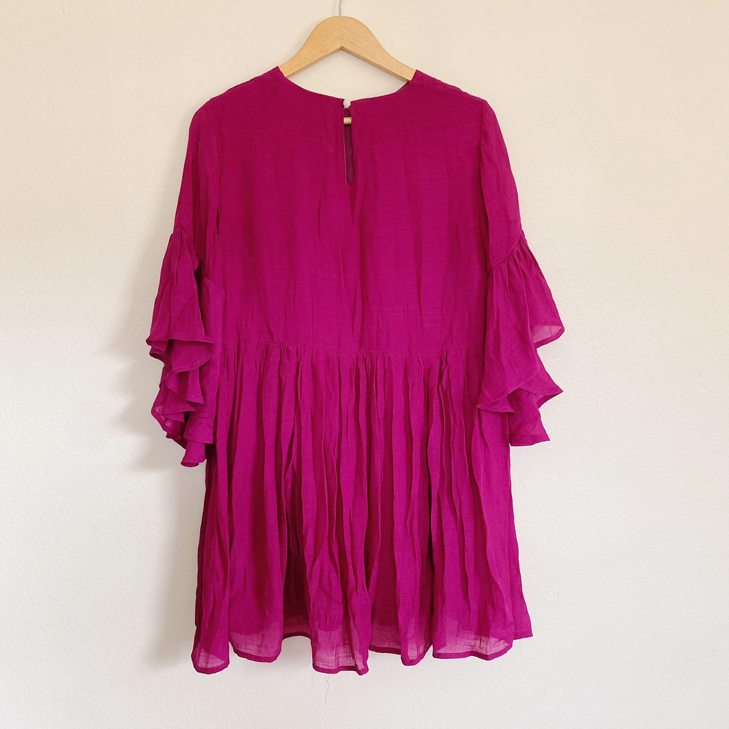 UmGee Embroidered Babydoll Dress Medium