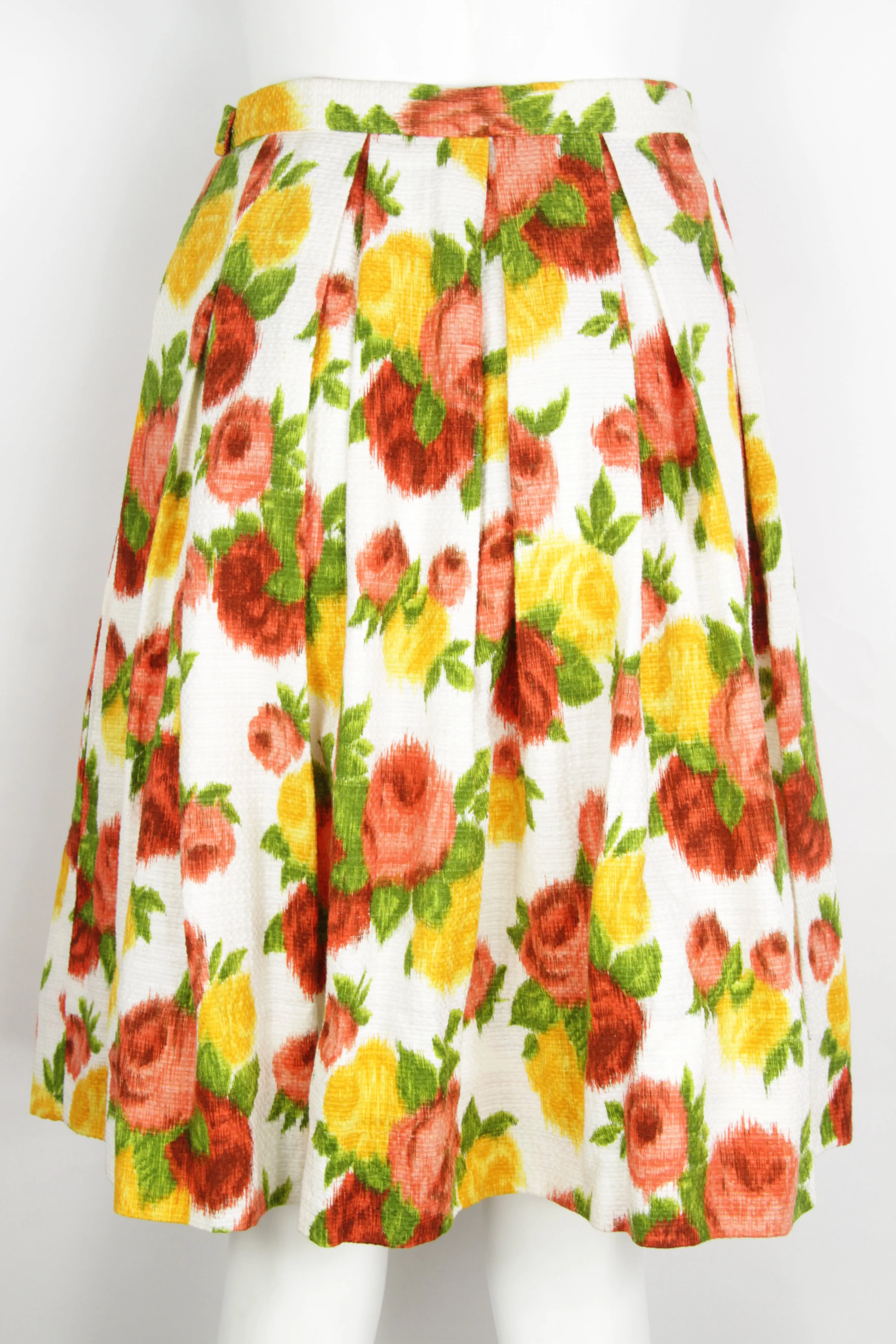 Vintage 50s Pleated Skirt - S