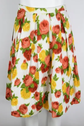 Vintage 50s Pleated Skirt - S