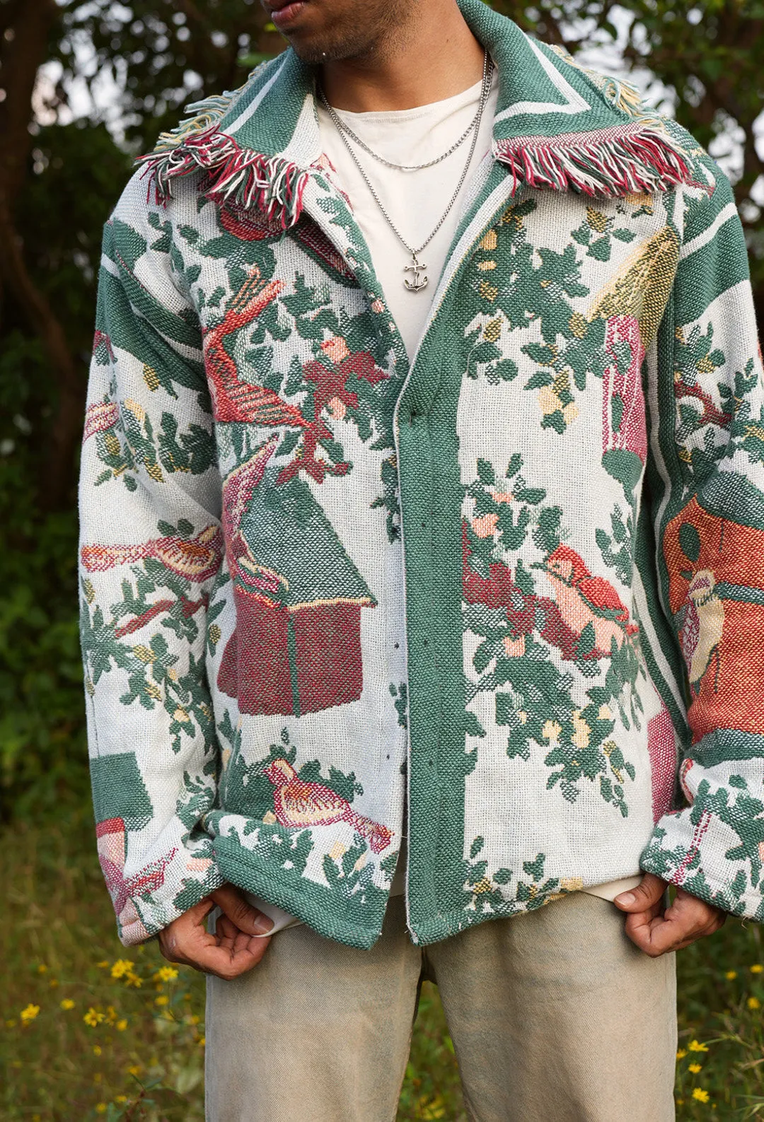 Vintage Tapestry Shacket #26