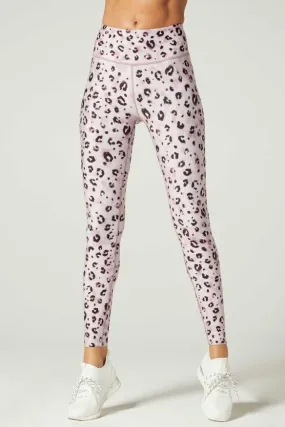 Wear It To Heart Zoe Back Pocket Legging - Cheetah Glow