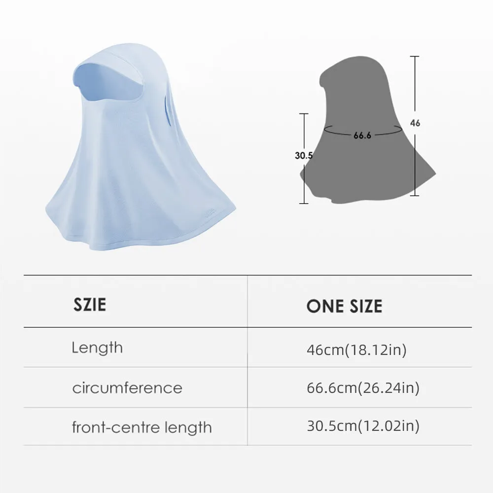 Women's Sun Protection Bandana UPF50  Balaclava Face Cover Neck Gaiter Cooling Scarf