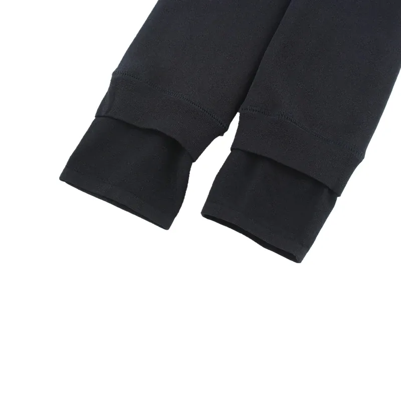 Women's Winter Casual Polyester High-Waist Warm Leggings