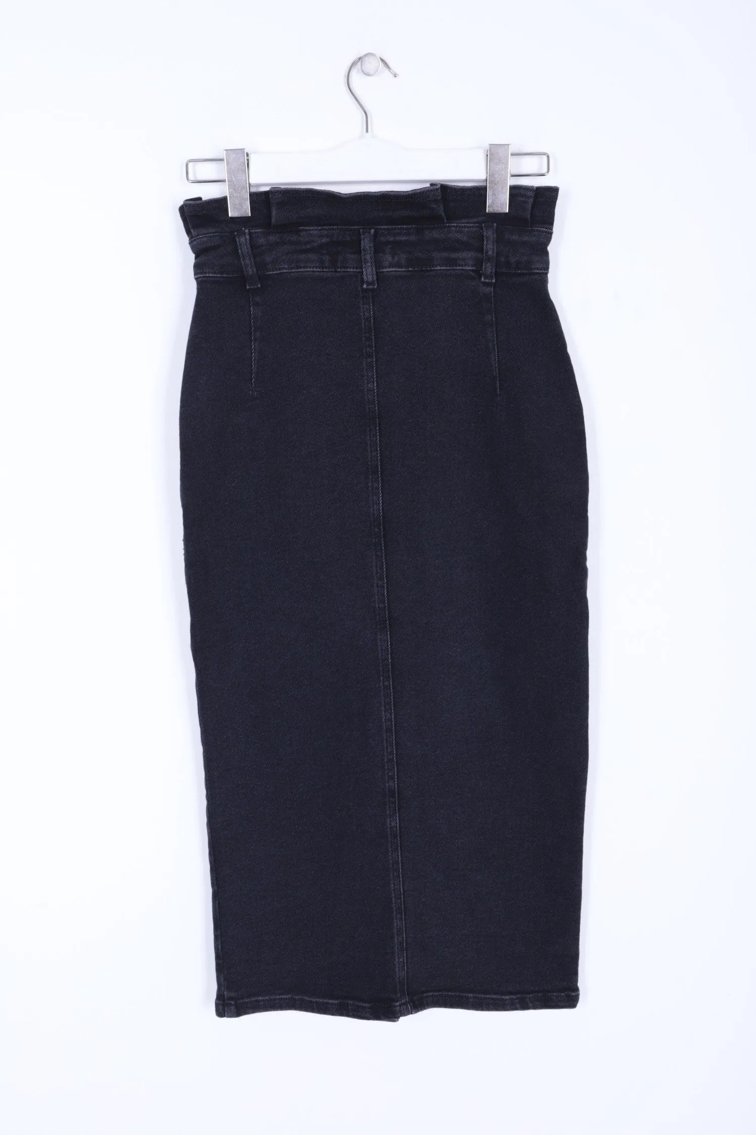 XLJ Pleated Denim Skirt with Buttons in Front Mixed - Petrel